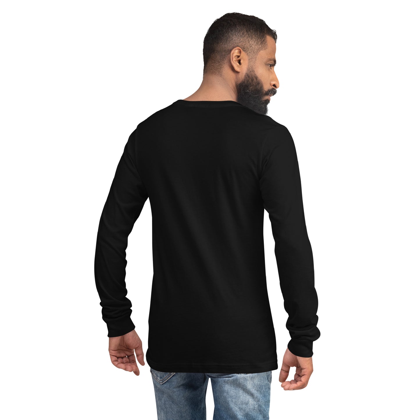 Unisex Long Sleeve Tee. Fishing on a Cold One.