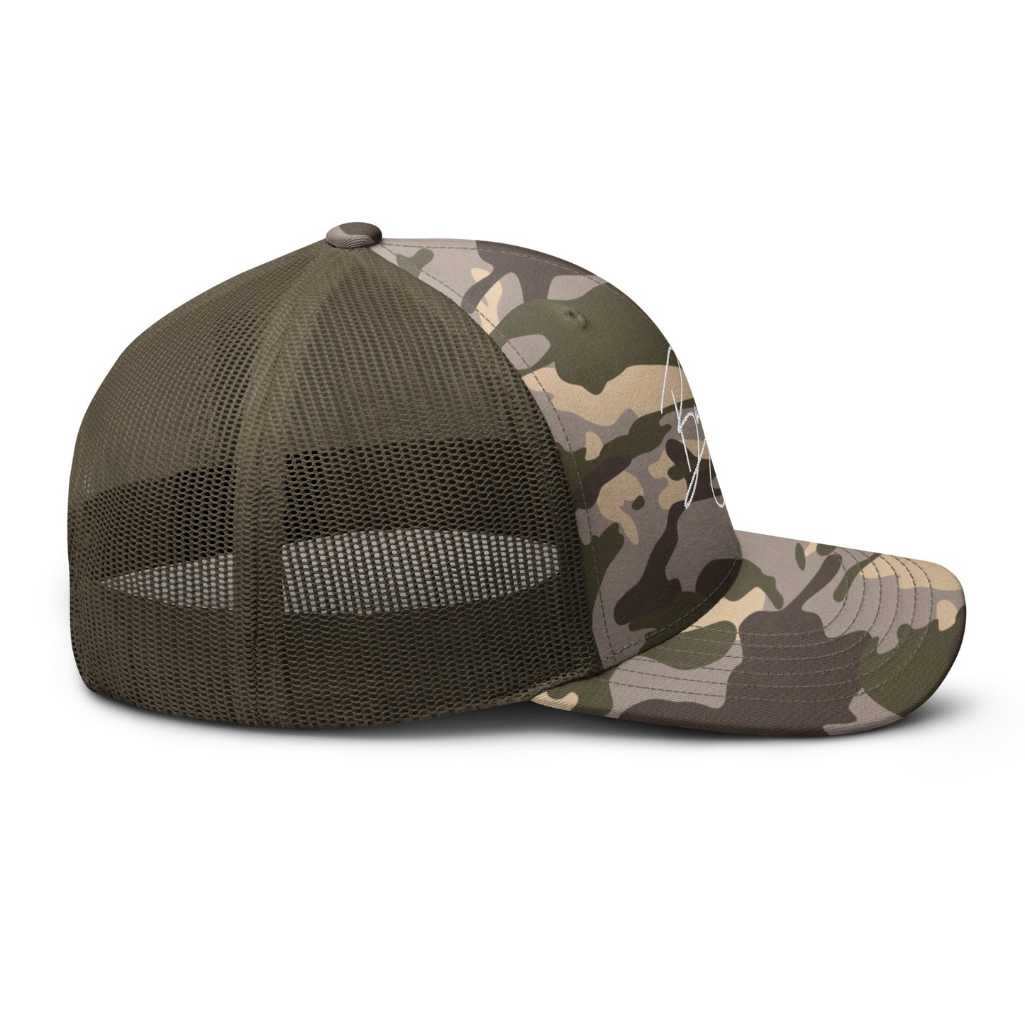 Barred Art Camouflage Trucker Hat