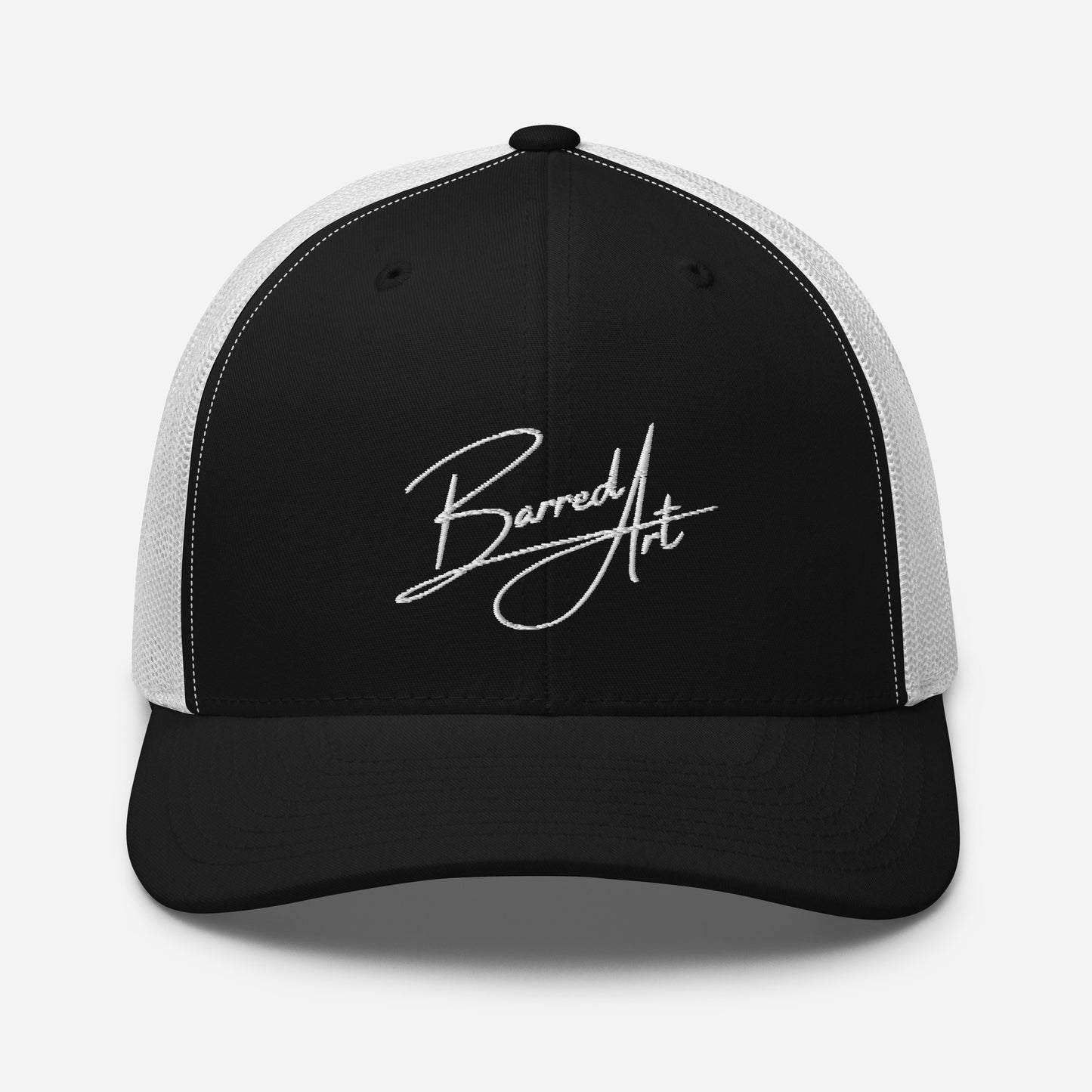 Barred Art Trucker Hat