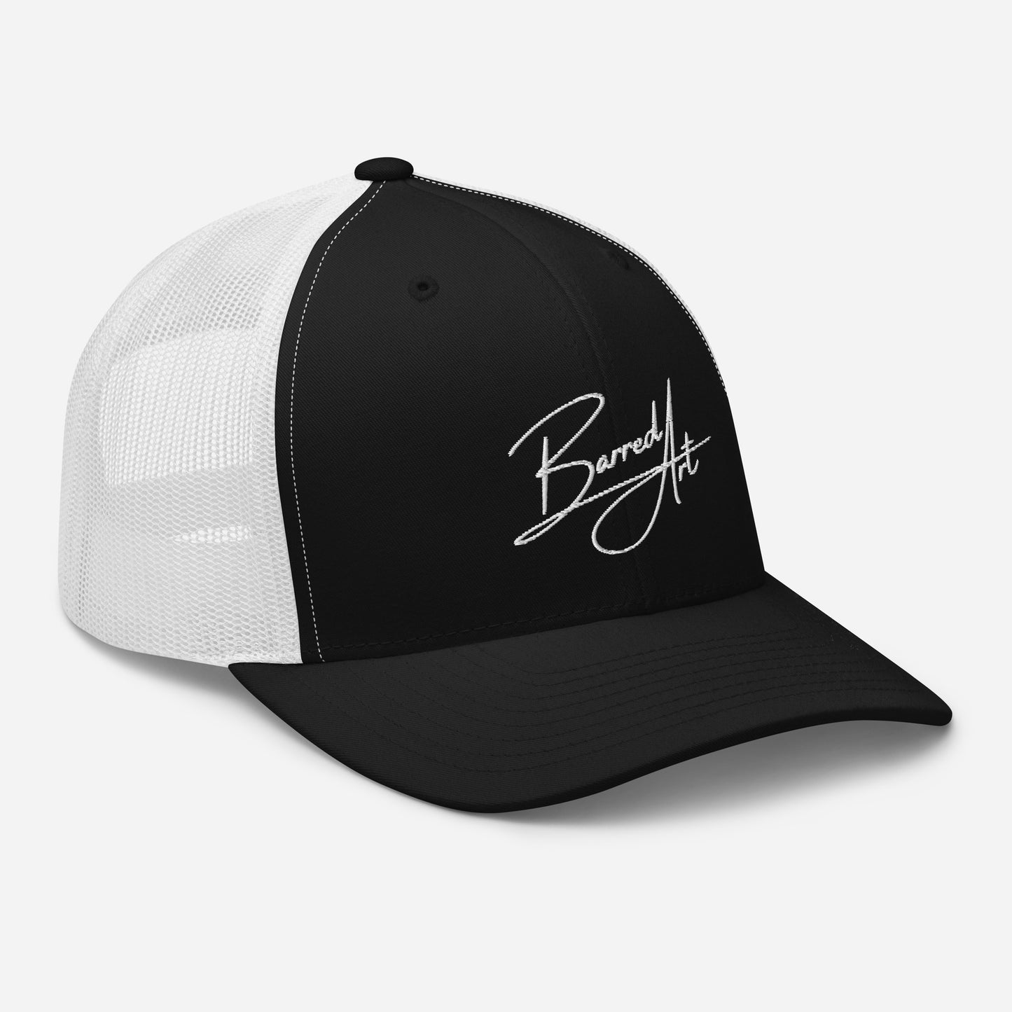 Barred Art Trucker Hat