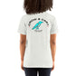 Teal Crow and Cart Unisex T-shirt