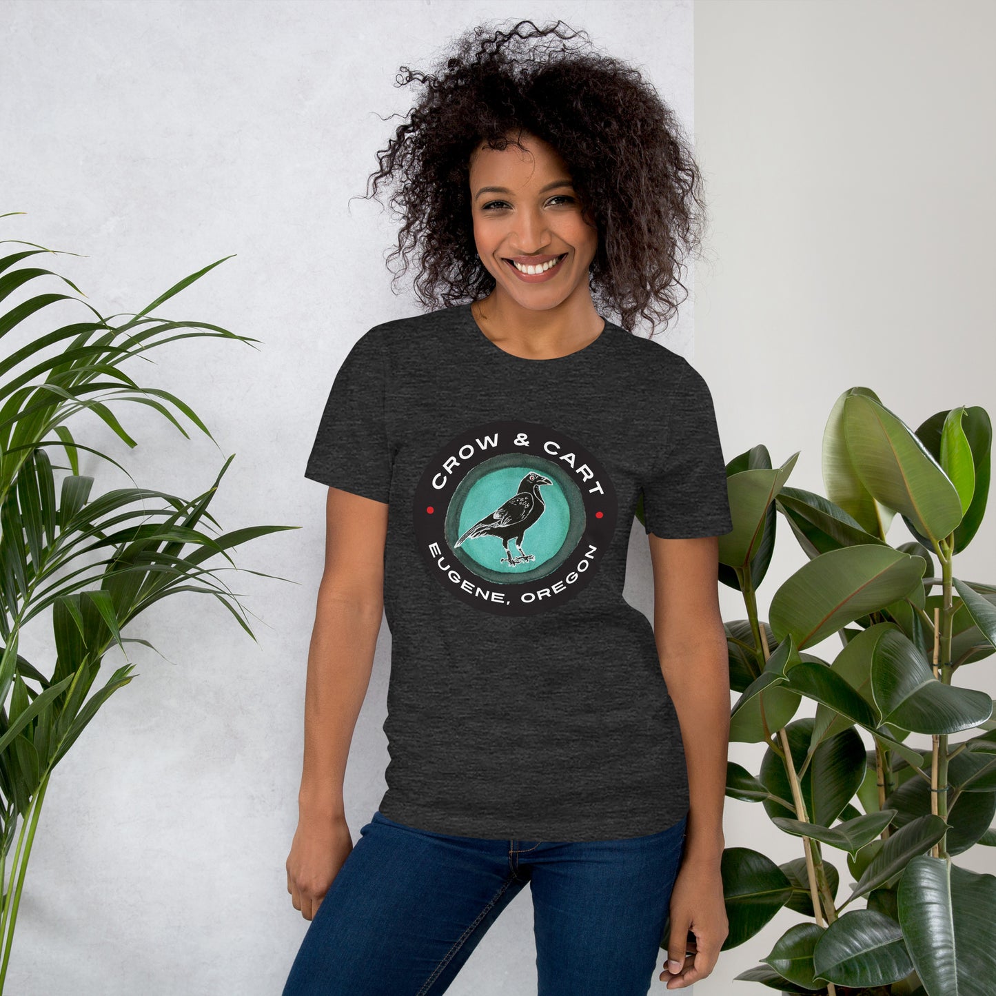 Unisex T-shirt. Lyn's Crow.