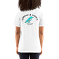 Teal Crow and Cart Unisex T-shirt