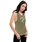 Ladies’ Muscle Tank. Crow and Cart.