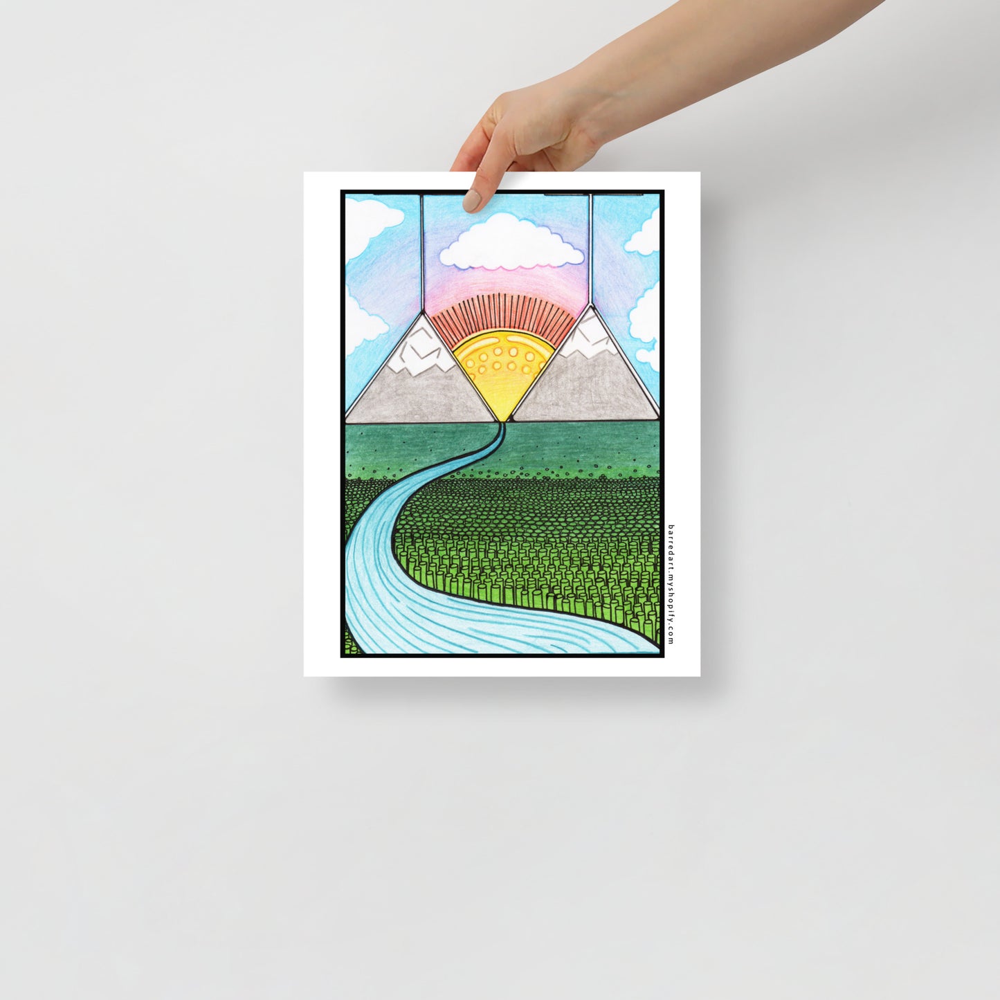 Cocktail Sunrise Poster