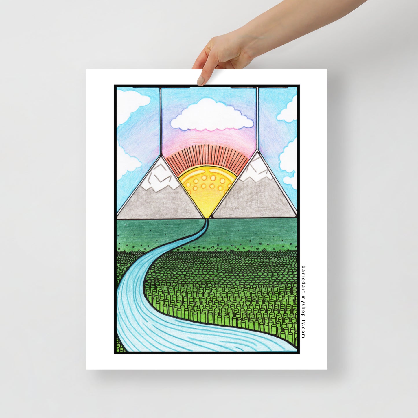 Cocktail Sunrise Poster