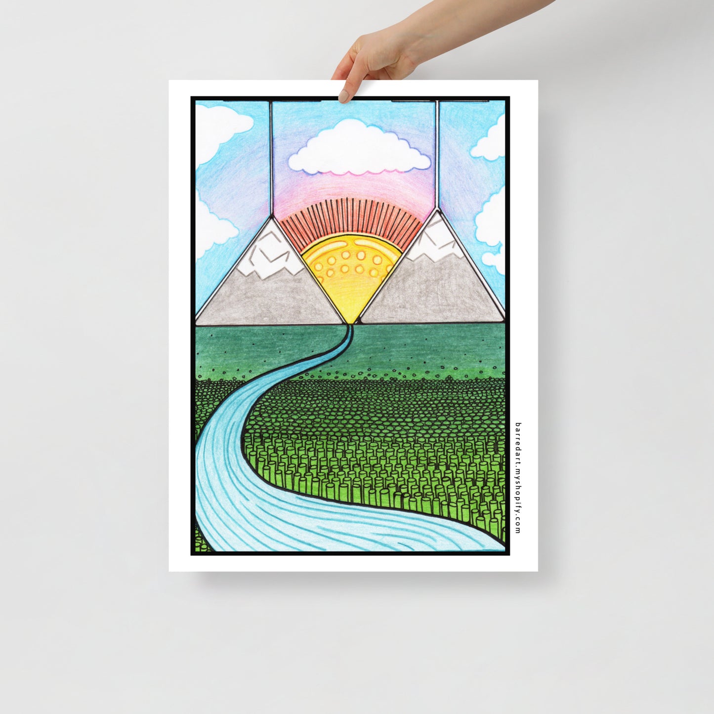 Cocktail Sunrise Poster