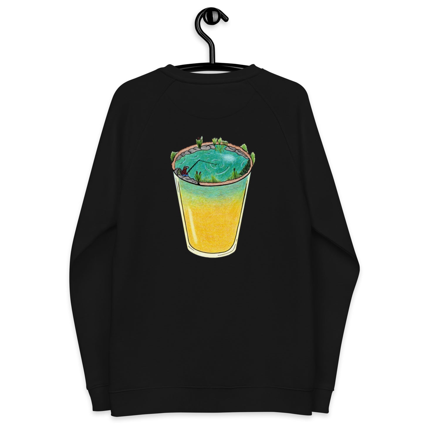 Unisex Sweatshirt. Fishing on a Cold One.